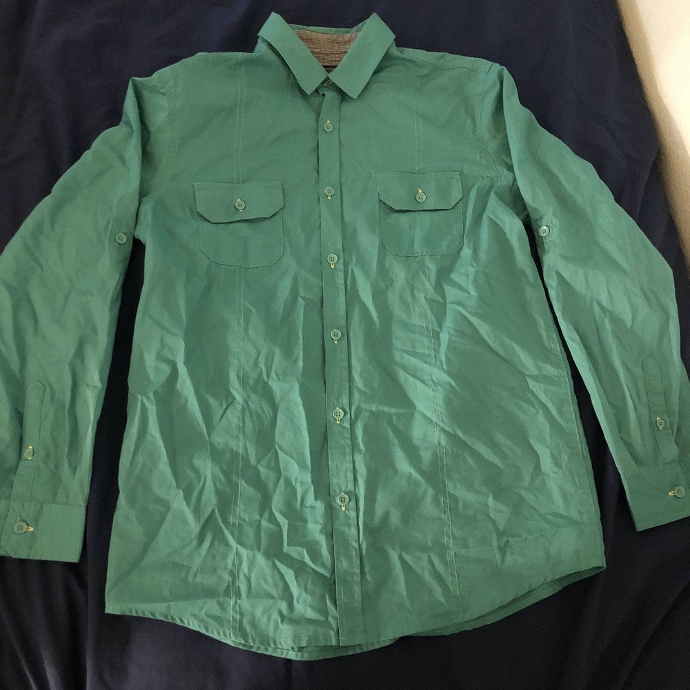 Boy's Drill Clothing Co. Button Down Dress Shirt